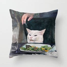 Cat Meme Throw Pillows For Any Room Or Decor Style Society6