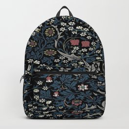 William Morris fabric design Backpack | Williammorrisart, Exhibition, Painting, Williammorris, Artgallery, Williammorrisretro, Williamposter, Morrislondon, Chartreuse, Botanical 