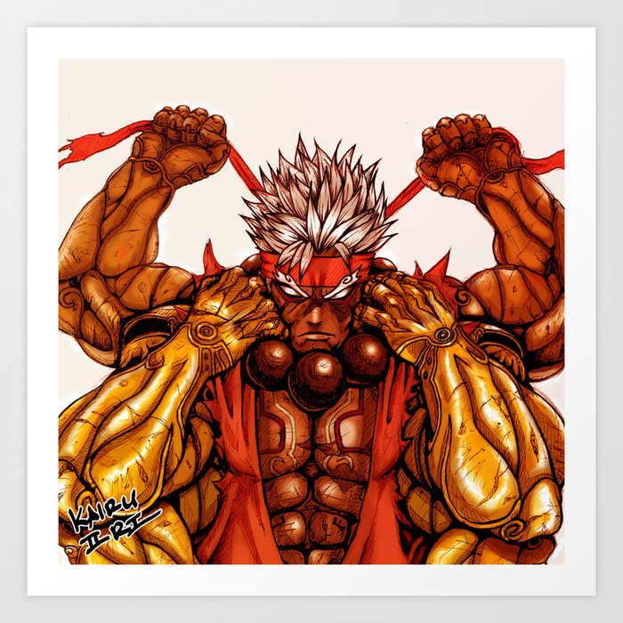 Get Wallpaper Asura The Collector Art Print By Kairu2ri Society6 Free HD