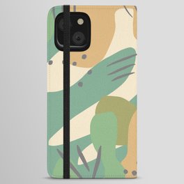 Jungle abstract 4  iPhone Wallet Case