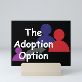 "The Adoption Option" TV Show Logo Mini Art Print