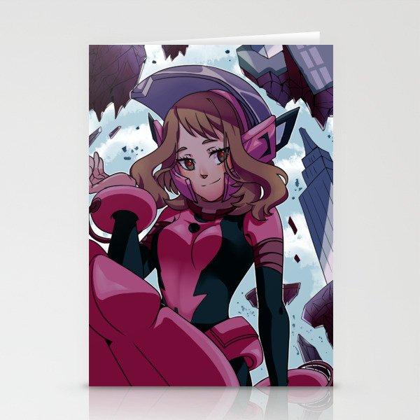 Uraraka Ochako Villain Au Stationery Cards By Narurabbit Society6
