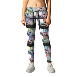 Bicycle Key West Leggings | Photo, Sports, Abstract, Digital 