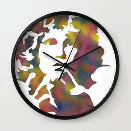 Lizard King Wall Clock | Stencil, Music, Graphic Design, Lizardking, People, Thedoors, Graffiti, Spraypaint, Abstract, Jimmorrison 