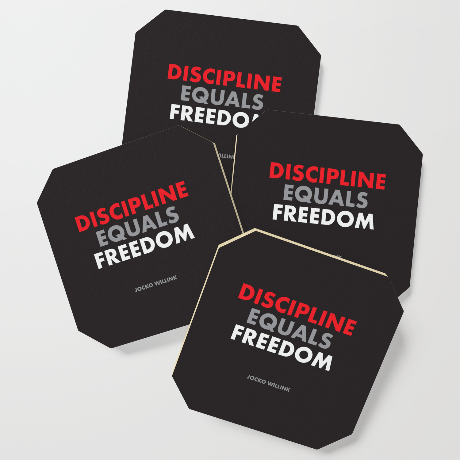 Get Wallpaper Discipline Equals Freedom Jocko Willink Coaster By Marialara0528 For iPhone Free