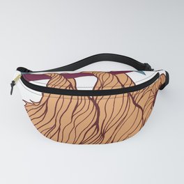funny sloth Fanny Pack