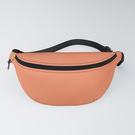 Flare ~ Tangerine Sherbet Coordinating Solid Fanny Pack