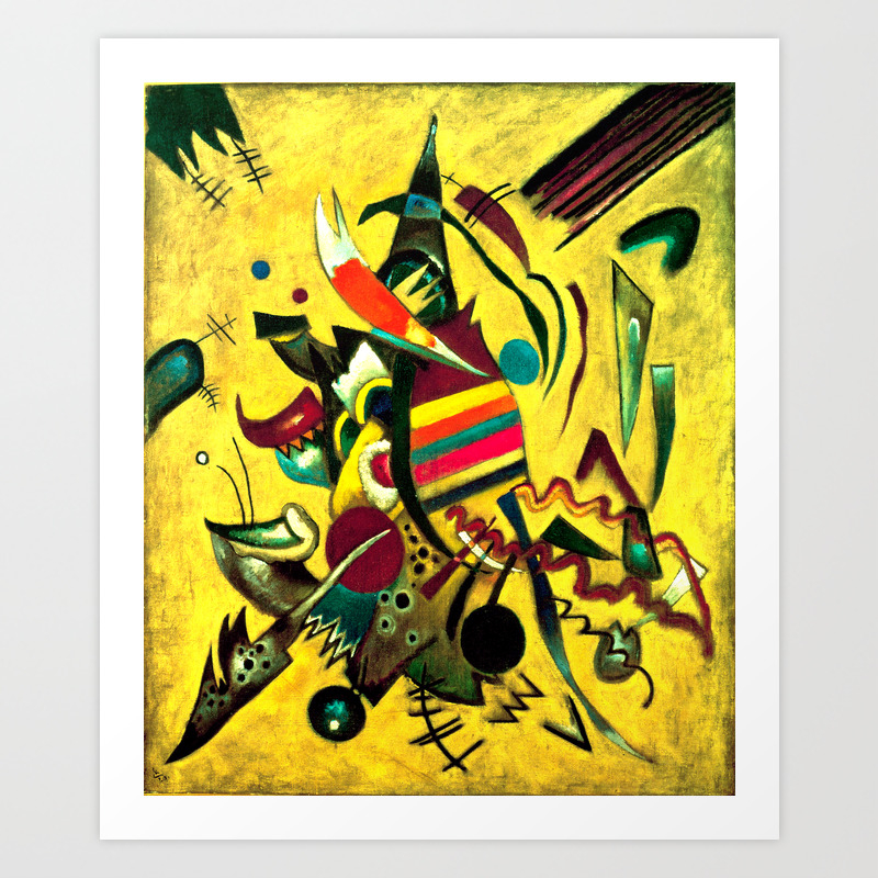 Wassily Kandinsky Points Abstract Art Art Print By