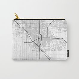 Minimal City Maps - Map Of Fresno, California, United States Carry-All Pouch | Fresnomap, California, Fresnocalifornia, Poster, Unitedstatesmap, Californiamap, Urban, City, Usa, Unitedstates 