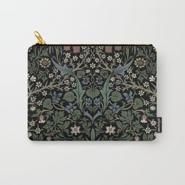 William Morris Vintage Blackthorn Dark Green 1892 Carry-All Pouch | Chintz, Botanical, Floral, Boho, Vintage, Curtains, Arts Crafts, Fabric, Flowers, Retro 