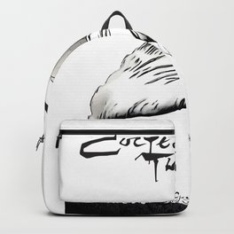 Cocteau Twins Backpack | Flower, Elizabethfrazer, Underrated, 4Ad, Music, White, Dancer, Poster, Amazing, Black 