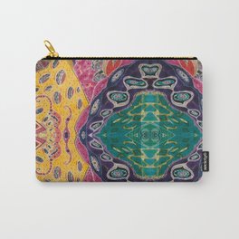 Urubamba River Carry-All Pouch | Painting, Pattern, Nature, Digital 