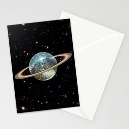 Saturn Disco II Stationery Cards