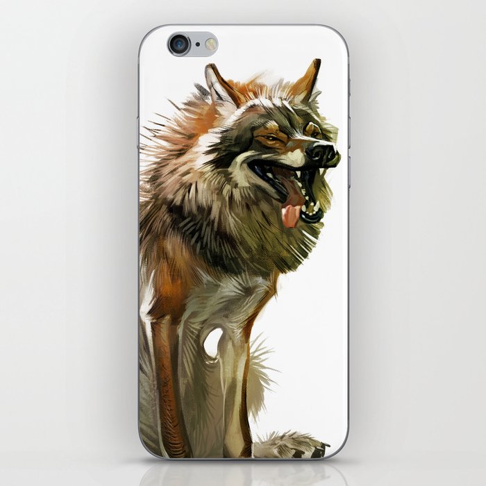 The wolf iPhone Skin | Animals, Illustration, Digital, Childrens