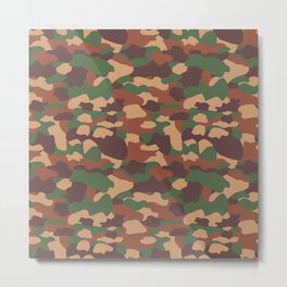 Camouflage Metal Print | Militarydesign, Lightbrown, Pop Art, Militaryclothing, Graphicdesign, Protectivecoloring, Camouflage, Camouflagepattern, Mask, Digital 