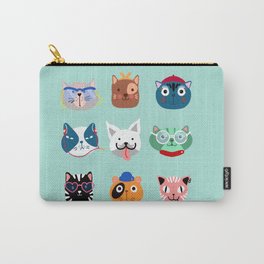 CATS  Carry-All Pouch | Artworkcats, Patterncats, Fannycats, Cat, Myfriendcat, Graphicdesign, Differentcat, Vectorcats, Colorfulcats, Beautifulcats 