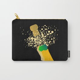 Bubbly Carry-All Pouch | Exploding, Bubble, Party, Cork, Motion, Holiday, Art, Winebottle, Vector, Celebration 