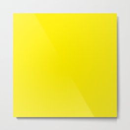 Cyber Yellow - Colour Chip Metal Print | Minimalism, Minalist, Ink, Minimal, Graphicdesign, Esthetics, Mood, Yellow, Digital, Cyber 