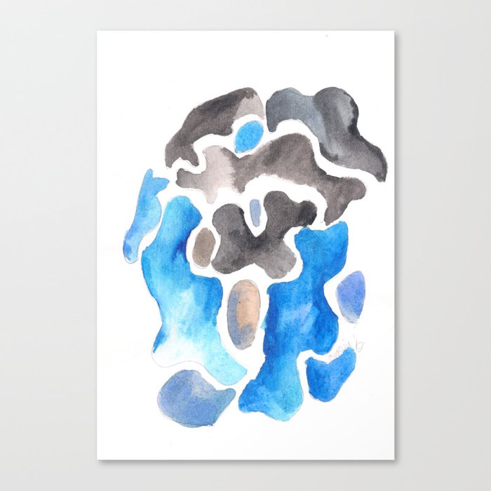 170623 Colour Shapes Watercolour 11 Abstract Shapes Drawing