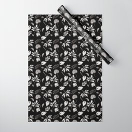 Wild Plant Summer Leaves Nature Pattern Wrapping Paper