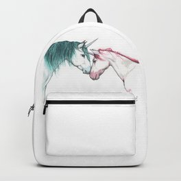 Unicorns in love <3 Backpack | Valentinesday, Figurative, Other, Unicornios, Drawing, Unicorn, Magic, Love, Magical, Unicorns 