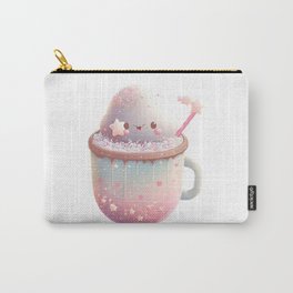 Cute Hot Cocoa Xmas Pastel Stars Carry-All Pouch | Festive, Xmas, Graphicdesign, Christmas, Party, Pastelstars, Warm, Artistic, Hotcocoa, Cozy 