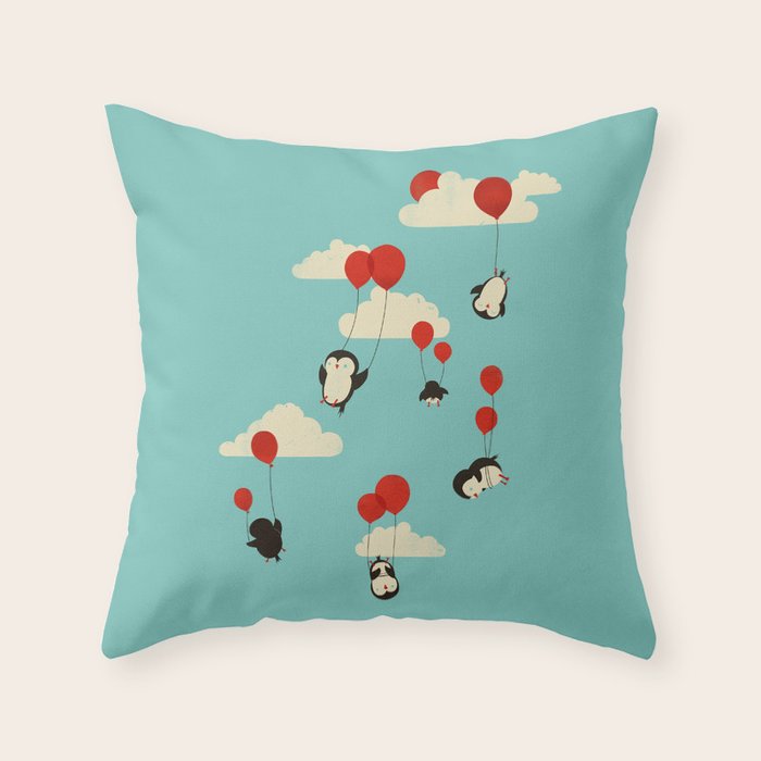 We Can Fly! Throw Pillow by Jay Fleck Society6