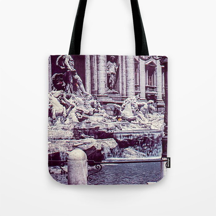 Machtig Knipoog kubus Vintage Photo * 1940's * Fontana di Trevi * Trevi Fountain * Rome * Italy  Tote Bag by Tracy Sayers Trombetta | Society6