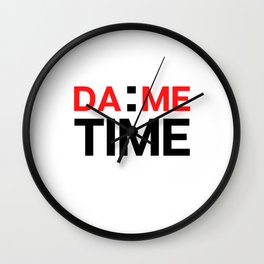 Dame Time Wall Clock | Graphicdesign, Gametime, Gifts, Sports, Gamewinner, Overtime, Lillard, Dame, Ripcity, Lillardtime 