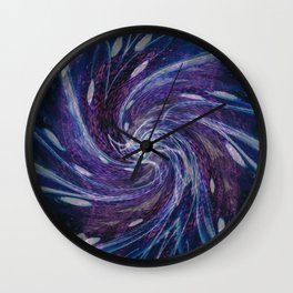 DreamState Wall Clock | Stencil, Concept, Abstract, Psychedelic, Art, Pop Art, Digital, Colorful, Oil, Graphicdesign 