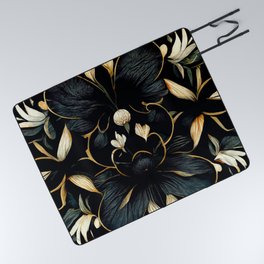 Floral Maximalist VII Picnic Blanket