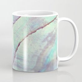 IRIDISCENT SEASHELL MINT by Monika Strigel Coffee Mug | Photo, Beach, Monikastrigel, Gemstone, Waves, Precious, Abalone, Seashell, Mint, Motherofpearl 