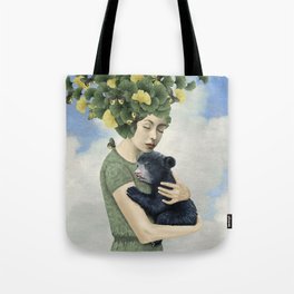 You Are Safe - bear version Tote Bag