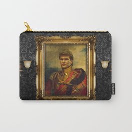 Patrick Swayze - replaceface Carry-All Pouch | People, Painting, Digital, Vintage, Curated 
