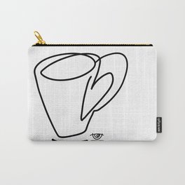 Cuppa Candor [Ivory] Carry-All Pouch