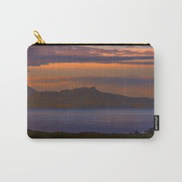 A sunset view to Rhum and Eigg Carry-All Pouch
