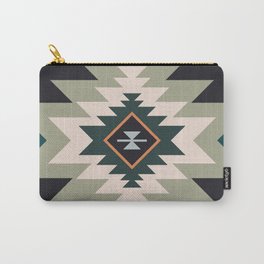 Northern Star Carry-All Pouch | Digital, White, Blue, Geometricpattern, Abstract, Aztec, Darkblue, Graphicdesign, Camping, Boho 