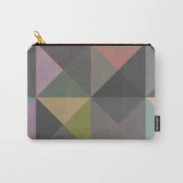 The Nordic Way XIII Carry-All Pouch | Pattern, Triangles, Digital, Nordic, Graphicdesign, Retro, Vector, Geometry, Abstract, Colorful 