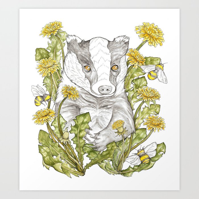 Dandelion Daydreams Art Print by Paige on a page Society6