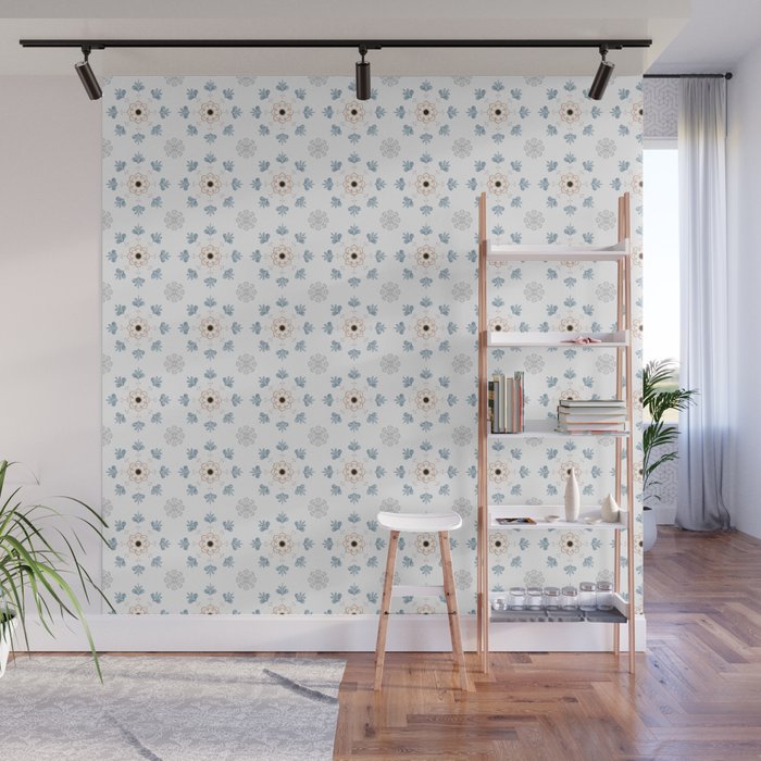 Cottage Chic Tiles Decor Bathroom Tile Decal Portuguese Tiles Antique Tiles Wall Mural By Lubo Society6