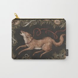 The Escape Carry-All Pouch | Nature, Curated, Dream, Scissors, Fox, Coyote, Victorian, Botanical, Dog, Dreams 