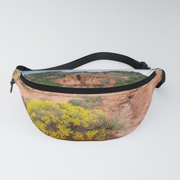 Palo Duro Canyon Cave and Wildflowers Fanny Pack