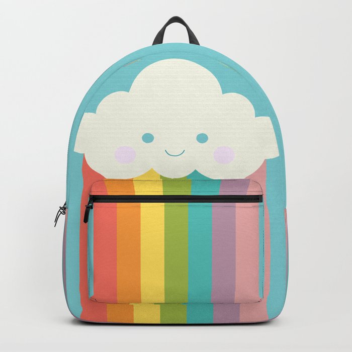 Proud rainbow cloud Backpack by eugeniaart Society6