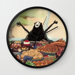 Kaonashi - No Face  Wall Clock | Nez, Miyazaki, Kami, Studio, Kaonashi, Spirited, Nunez, Masked, Face, Chihiro 