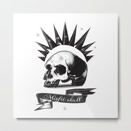 Misfit Skull Metal Print | Skull, Lifeisstrange, Lis, Chloeprice, Misfitskull, Graphicdesign 
