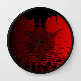 Ripper Reflection Wall Clock
