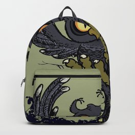 Owl Backpack | Owls, Graphicdesign, Cartoon, Bird, Drawing, Flyingbird, Owl, Nature, Animal, Illustration 