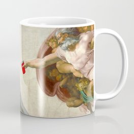 Sistine of Beer Pong Coffee Mug | Beer, Homework, Ball, Alcohol, College, Pool, University, Fraternity, Painting, Renaissance 