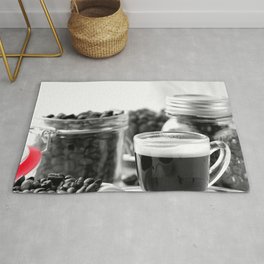 #Fine #Coffee and #coffeebeans for #homedecors Rug