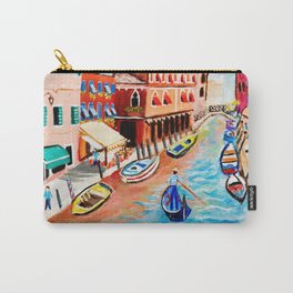 Canale Grande Carry-All Pouch | Blueandgold, Venezia, Grande, Romantic, Boat, Watercourse, Gondoliers, Canale, Reflections, Italy 